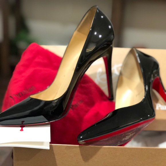 Christian Louboutin Shoes - Christian Louboutin  Pigalle 100 patent Black